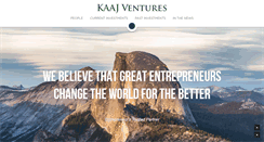 Desktop Screenshot of kaajventures.com